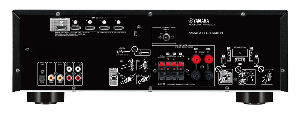 Yamaha YHT-1840 black Surround System